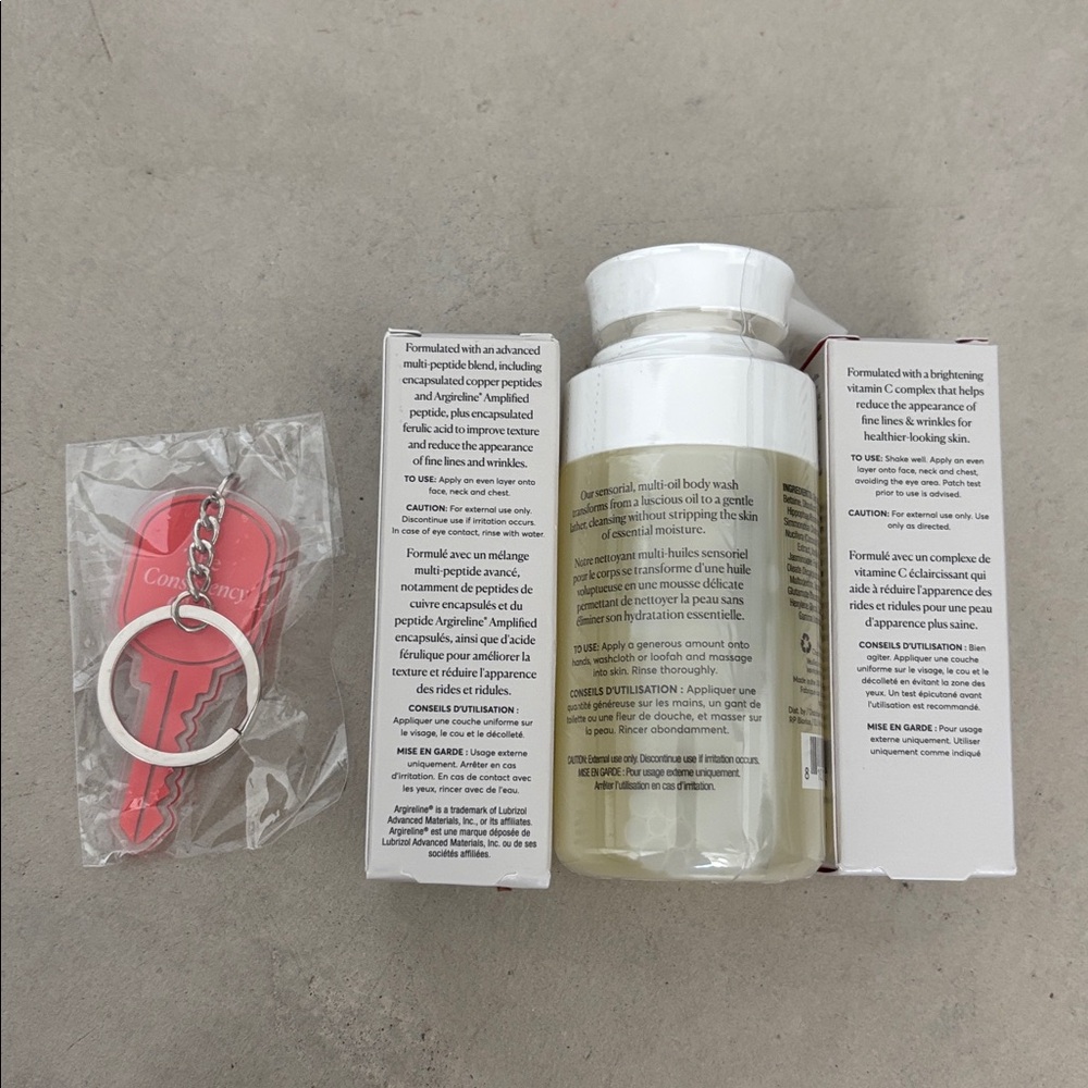 NWT NATURIUM Skincare Serum, Vit C, & Body Wash Set - Picture 3 of 10